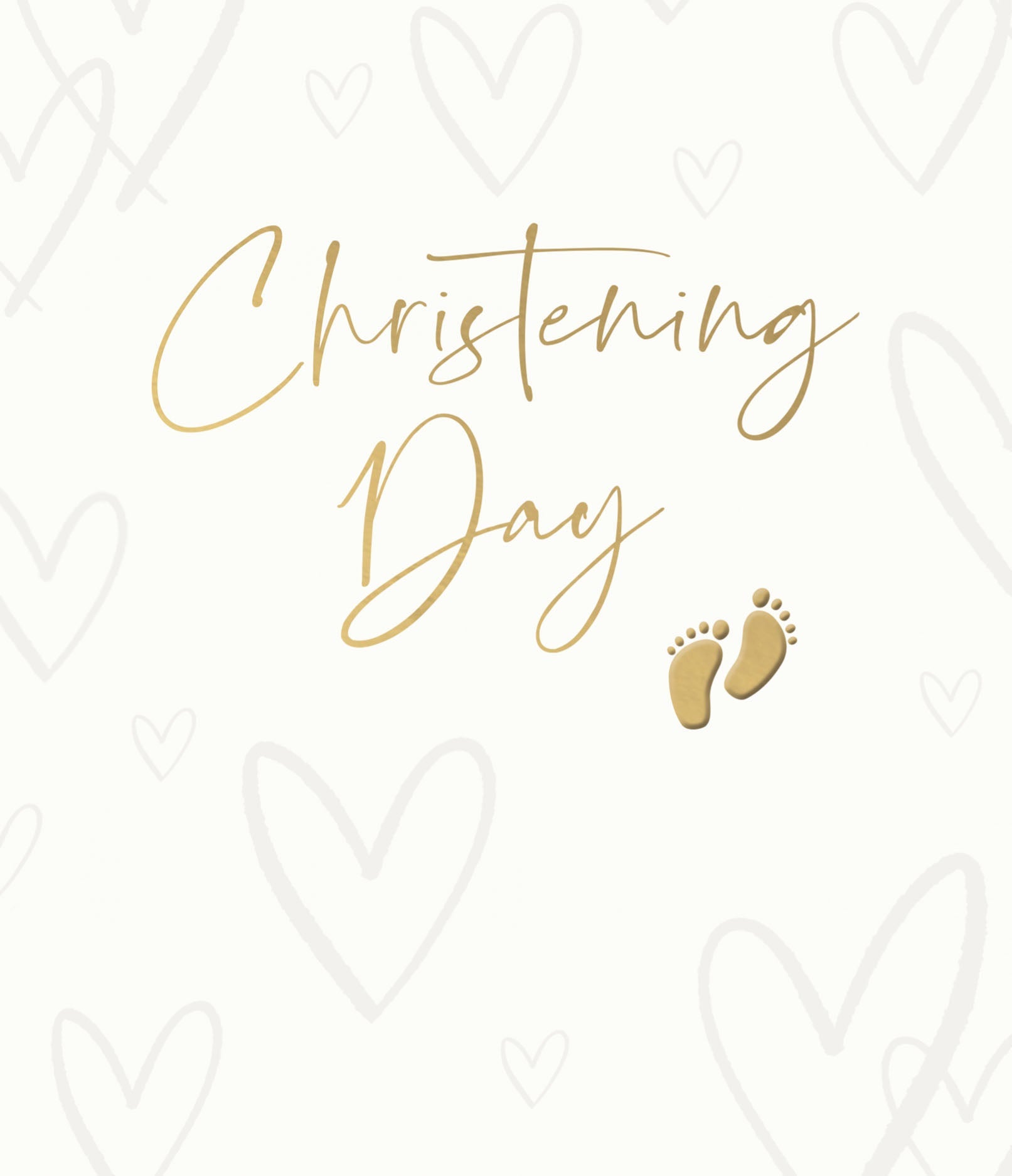 Christening Day General Little Feet