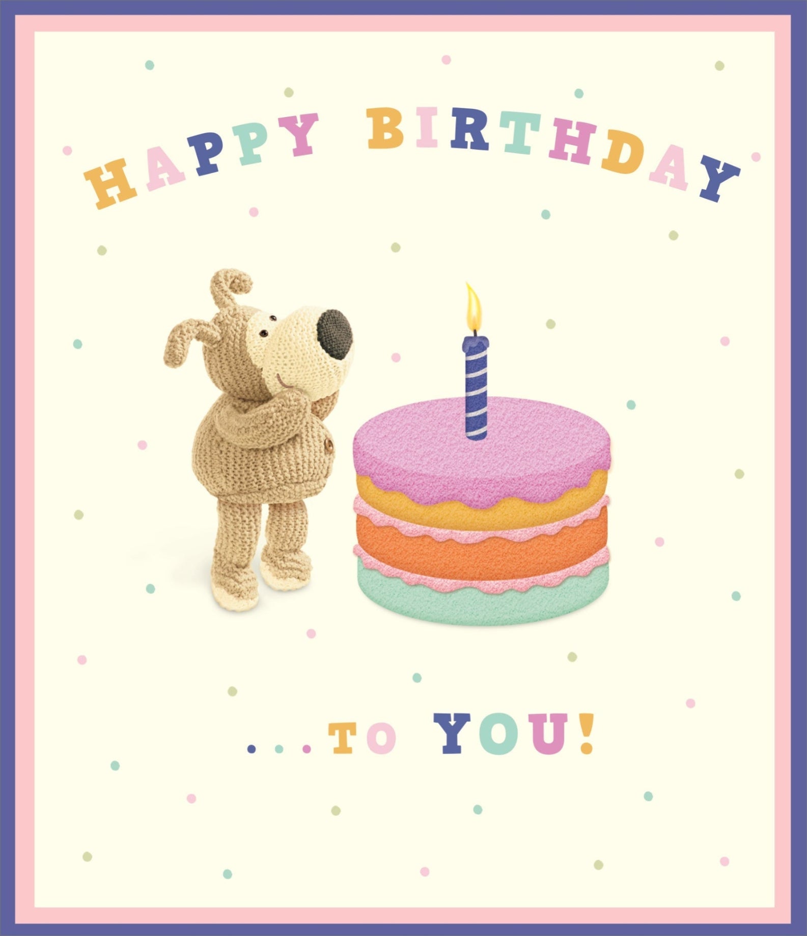 Happy Birtday Boofle Cake