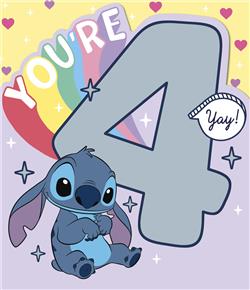 Happy 4th Birthday Stitch