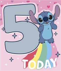 Happy 5th Birthday Stitch