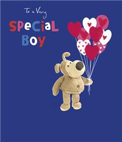 Special Boy Valentine's Card Special Boy Boofle Design
