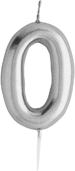 Silver nr. 0 Candle
