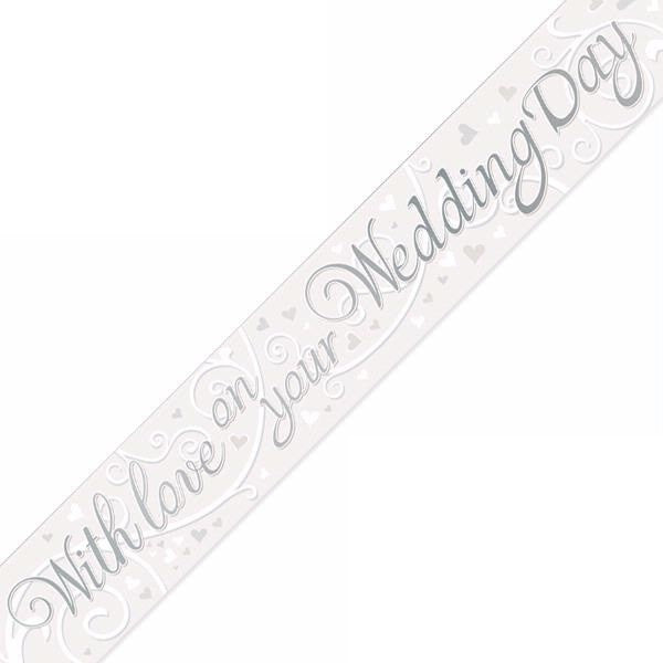 Happy Wedding Day Banner