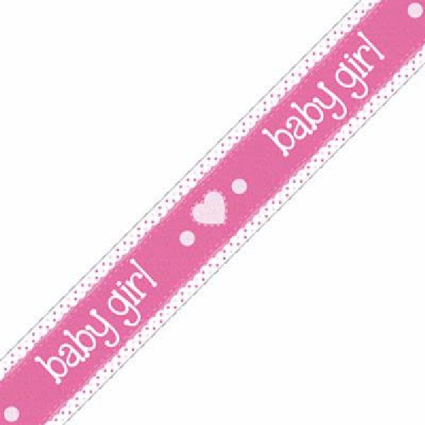 New Baby Girl Banner