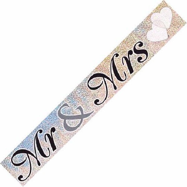 Mr & Mrs Wedding Banner