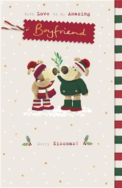 Boyfriend Boofle Christmas Card