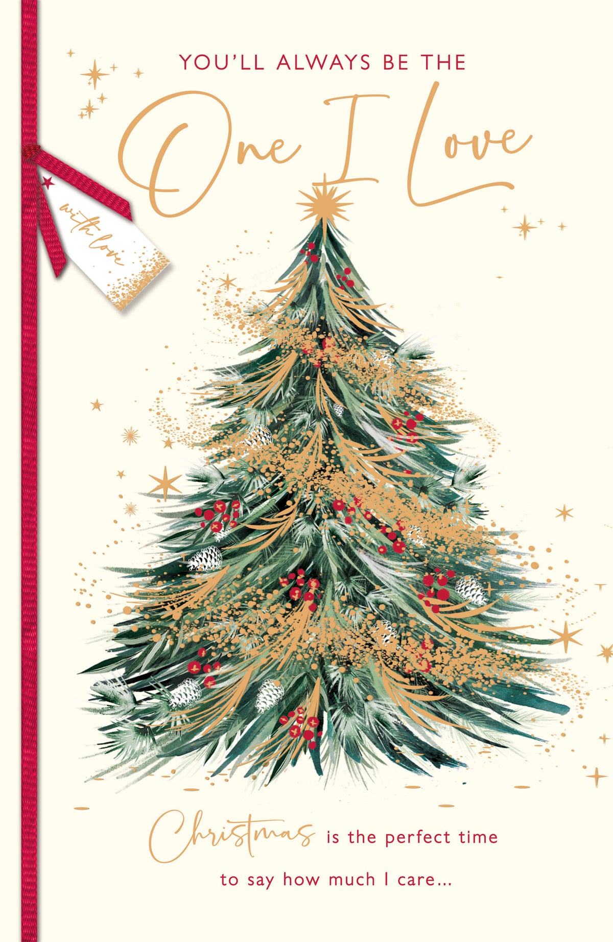 One I Love Christmas Traditional Tree