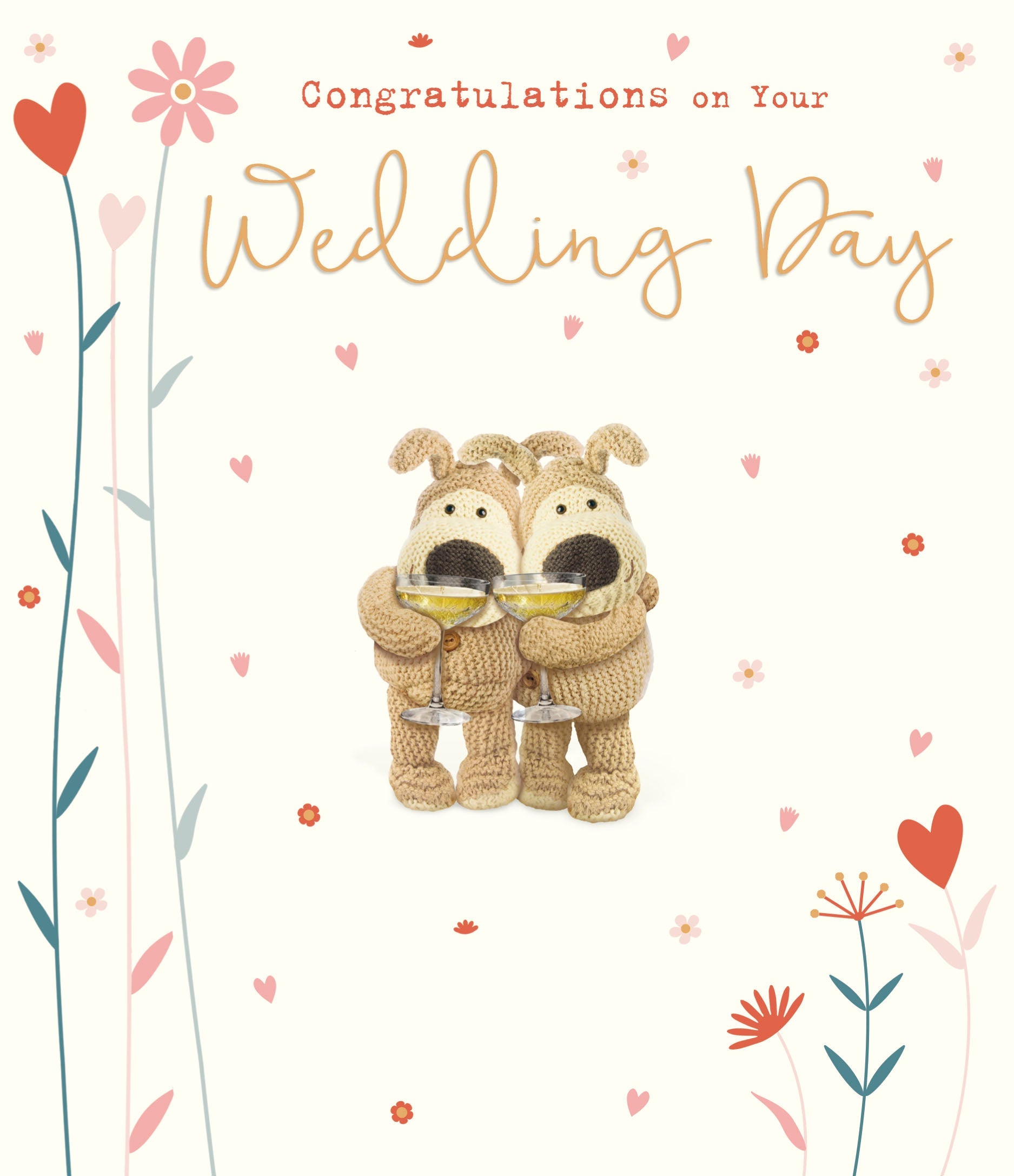 Wedding Day Card – Boofle Couple Design