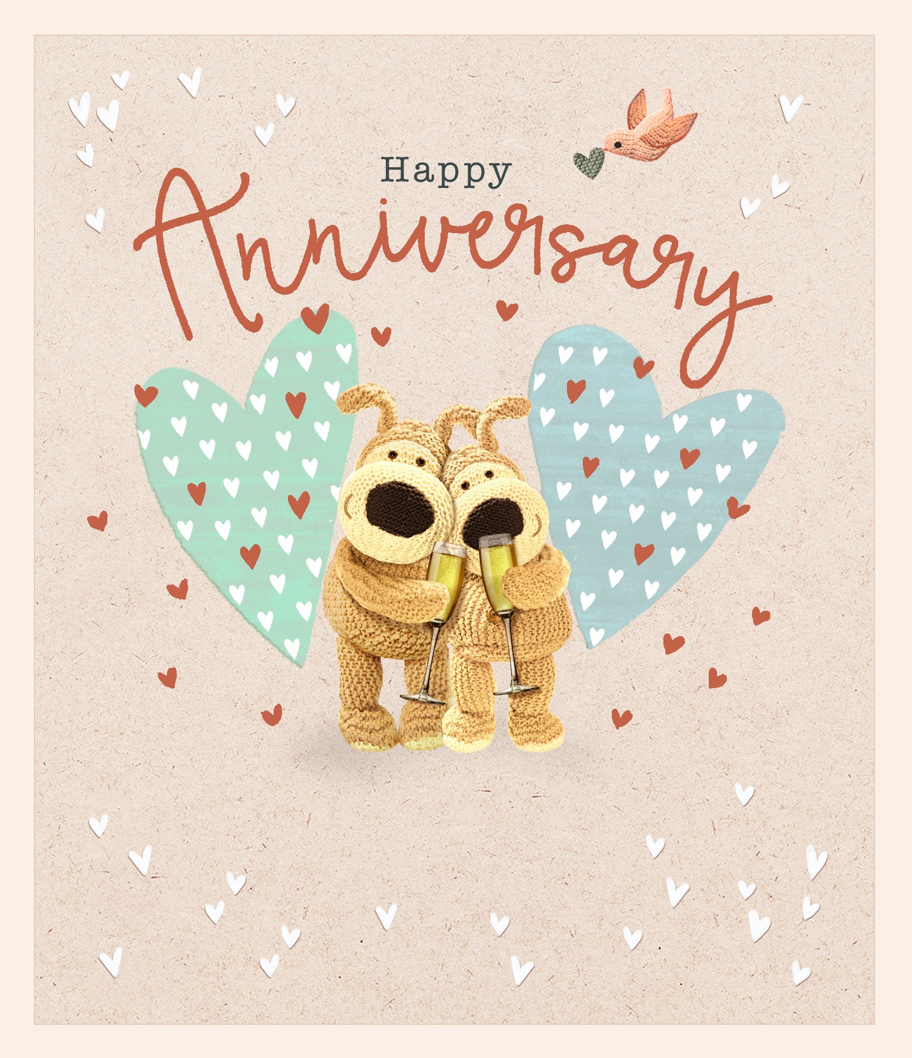 Anniversary Card Open Boofle