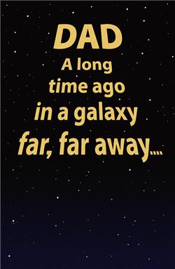 Dad Birthday Star Wars