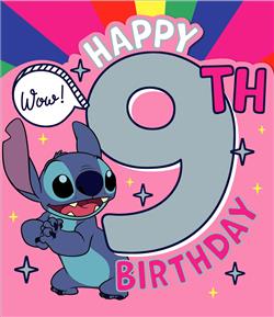 Happy 9th Birthday Stitch