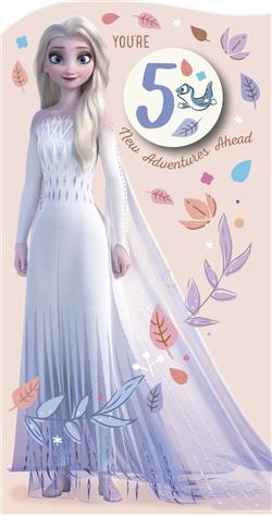 5th Birthday Frozen Badge