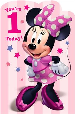 1st Birthday Minnie Mouse