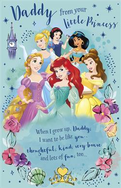Daddy Birthday Disney Princess