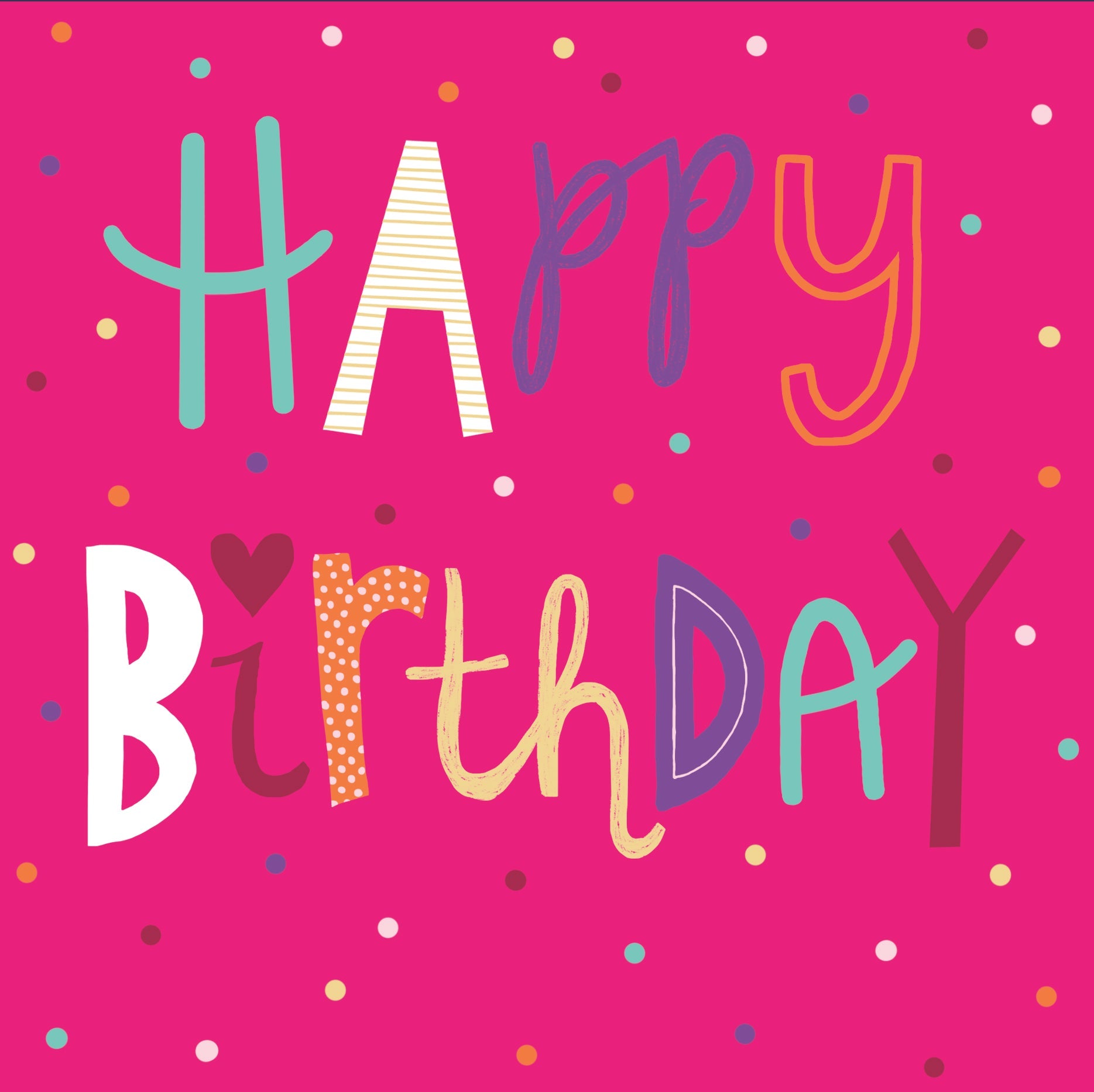 Happy Birthday Kindred Party Poppers