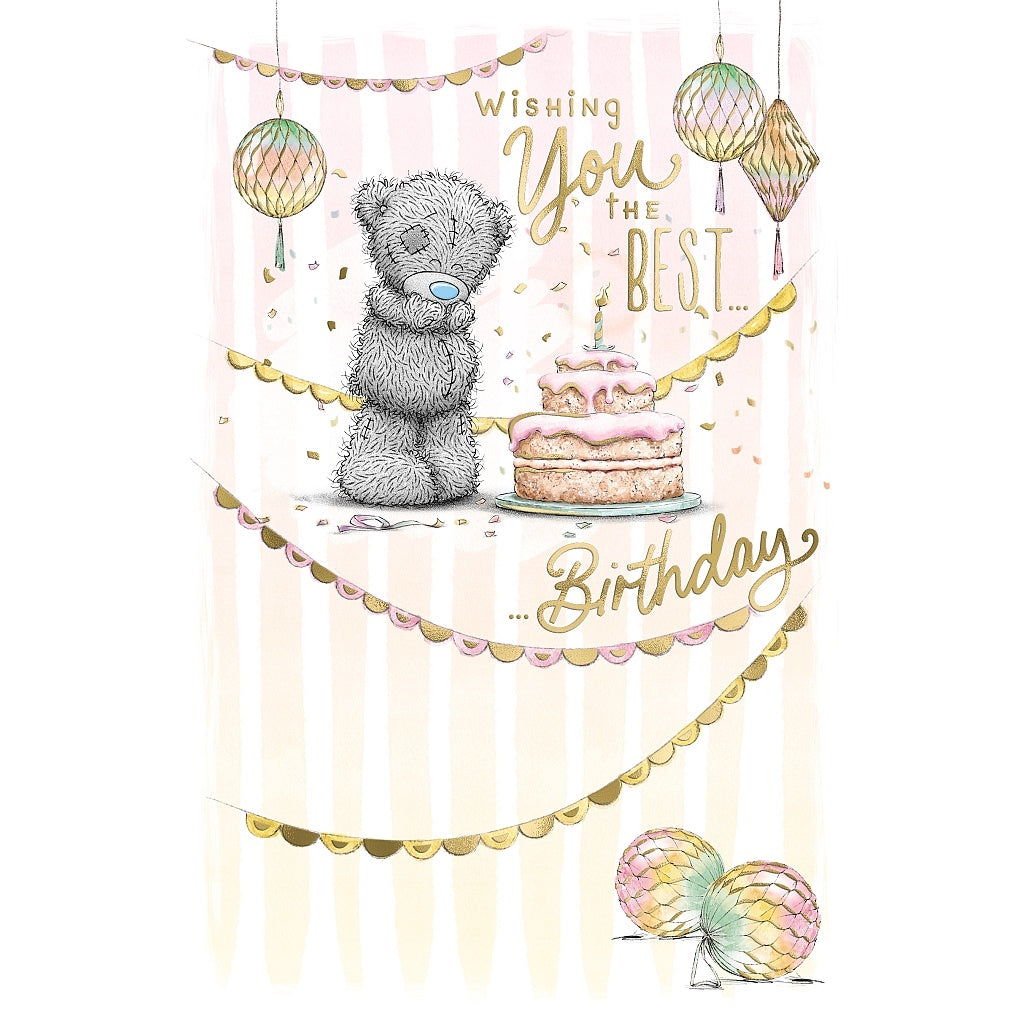 Bear And Cake Birthday Me To You