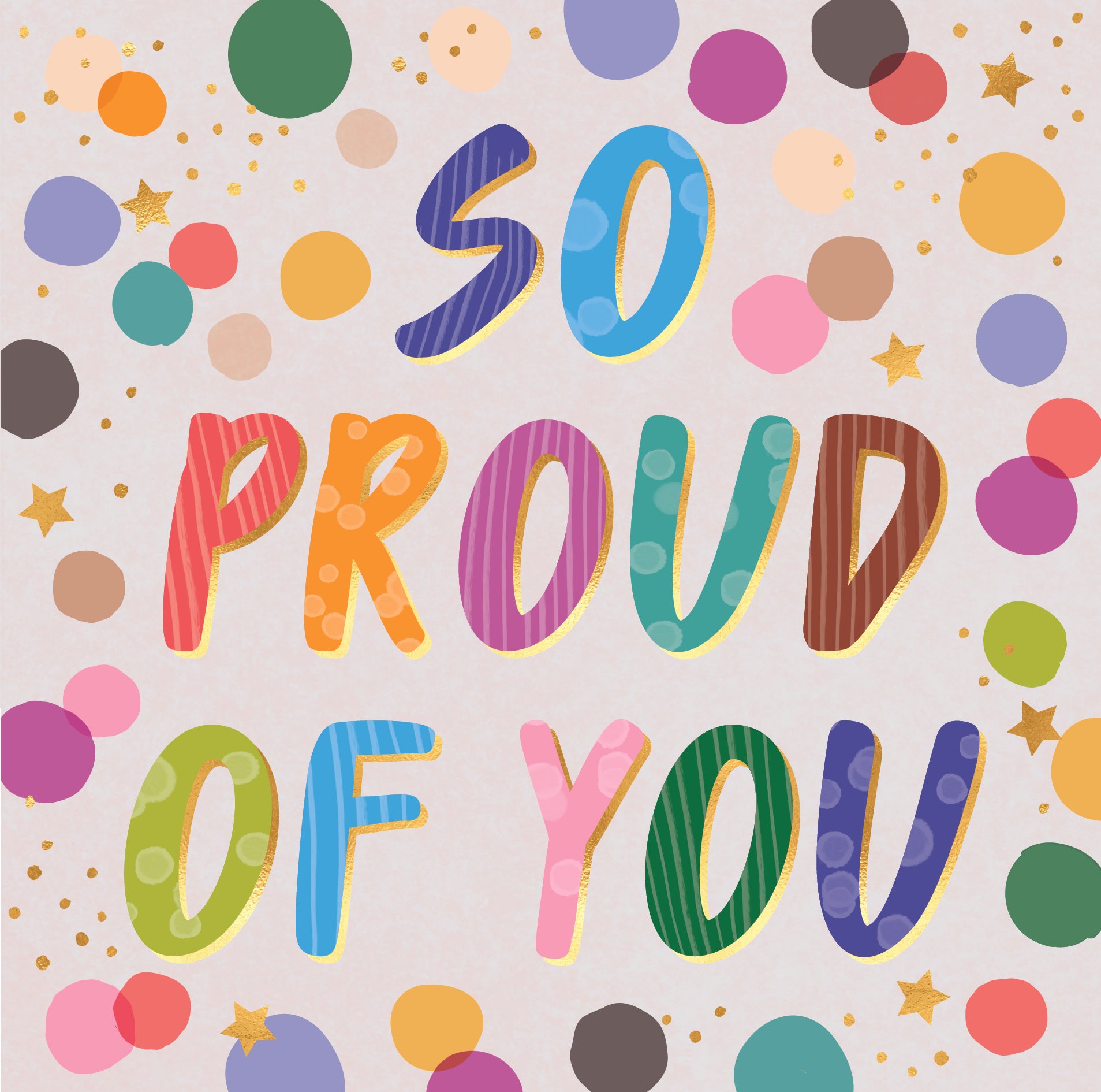 So Proud of You Card
