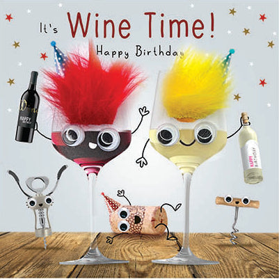 Fluff Happy Birthday Wine