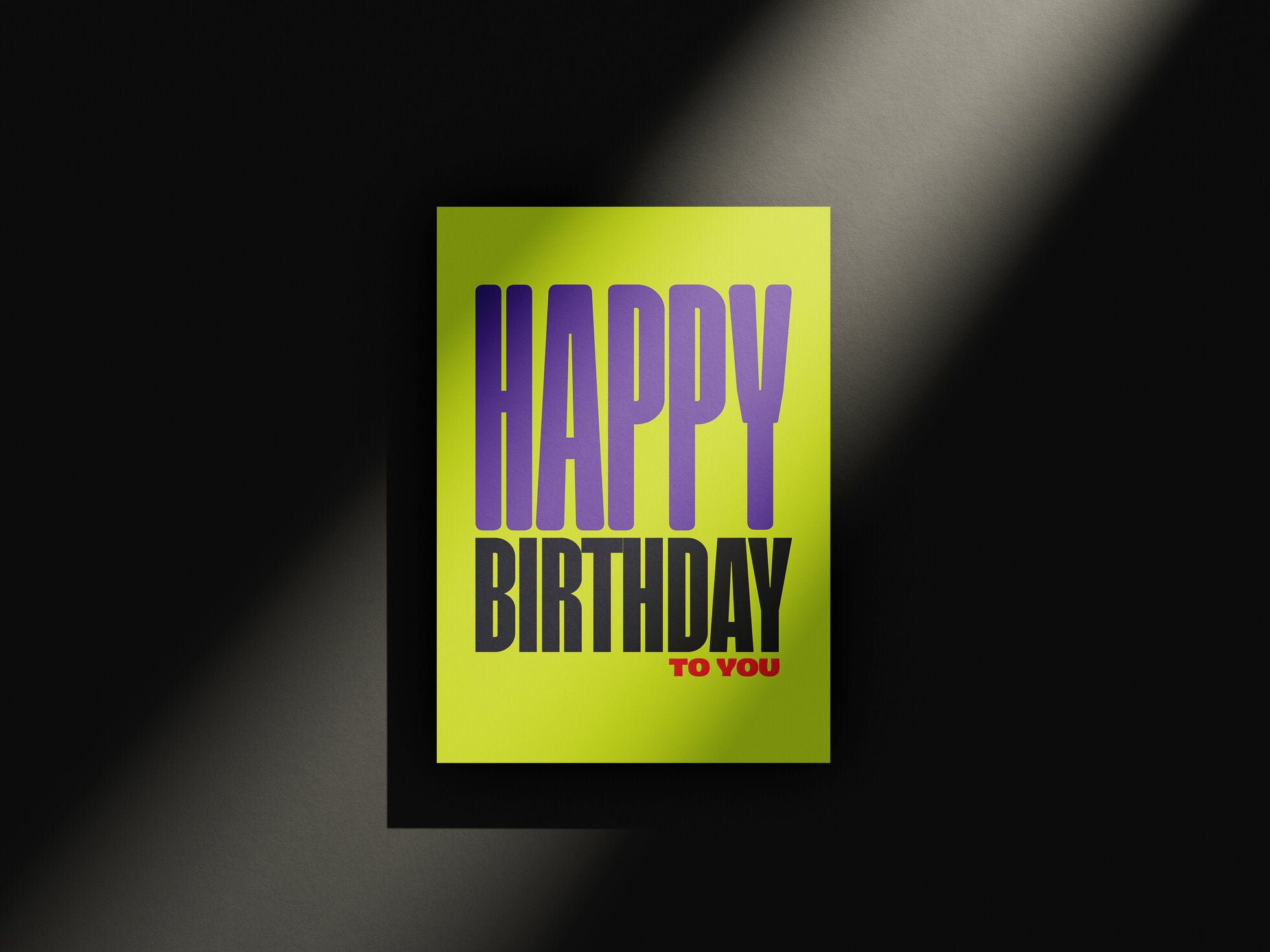 Caps Lock - Happy Birthday to You