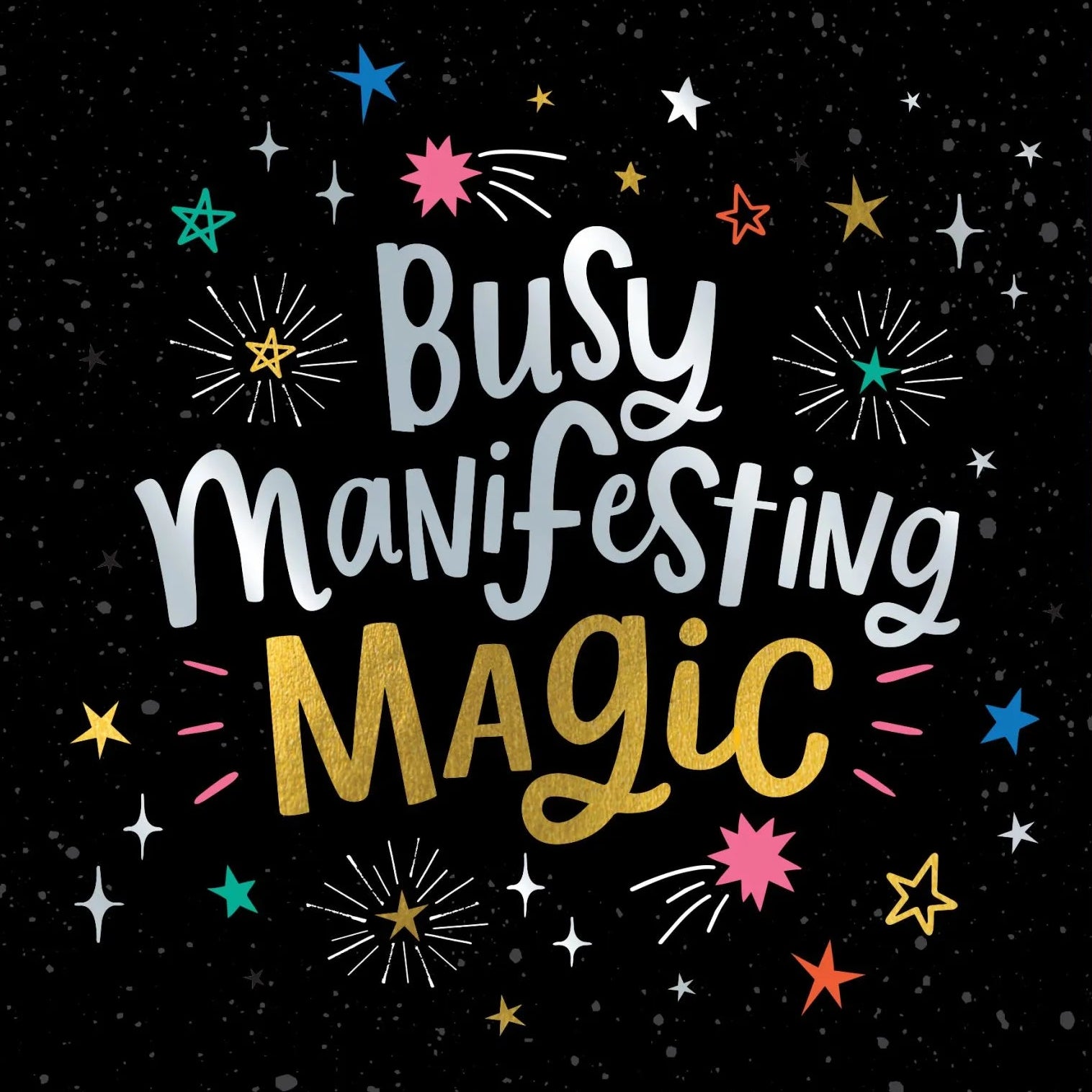 Busy Manifesting Magic Card