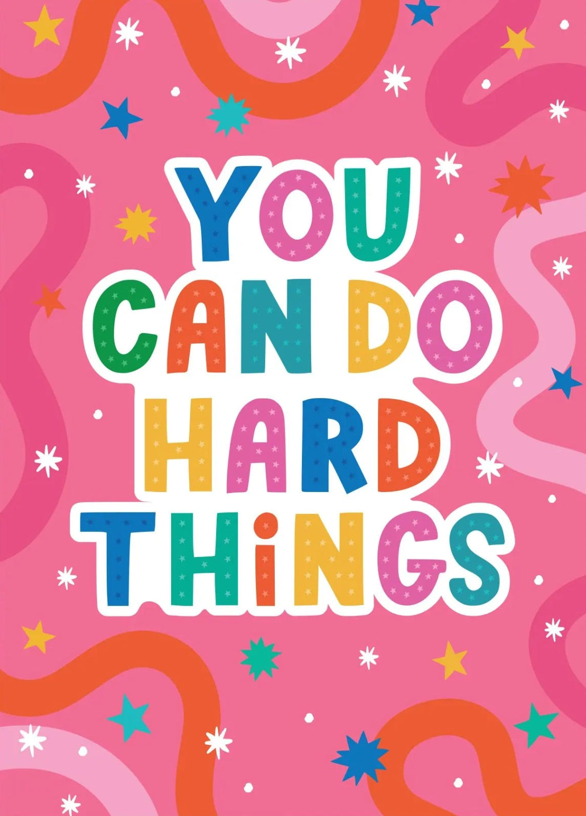 You Can Do Hard Things Card