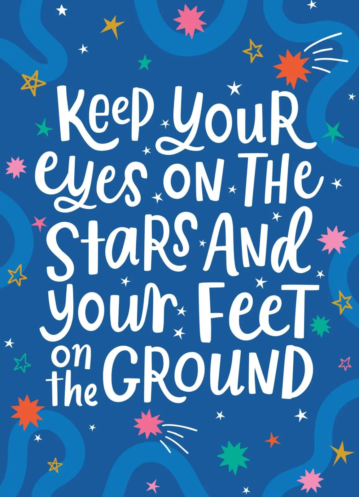 Keep Your Eyes on the Stars Card