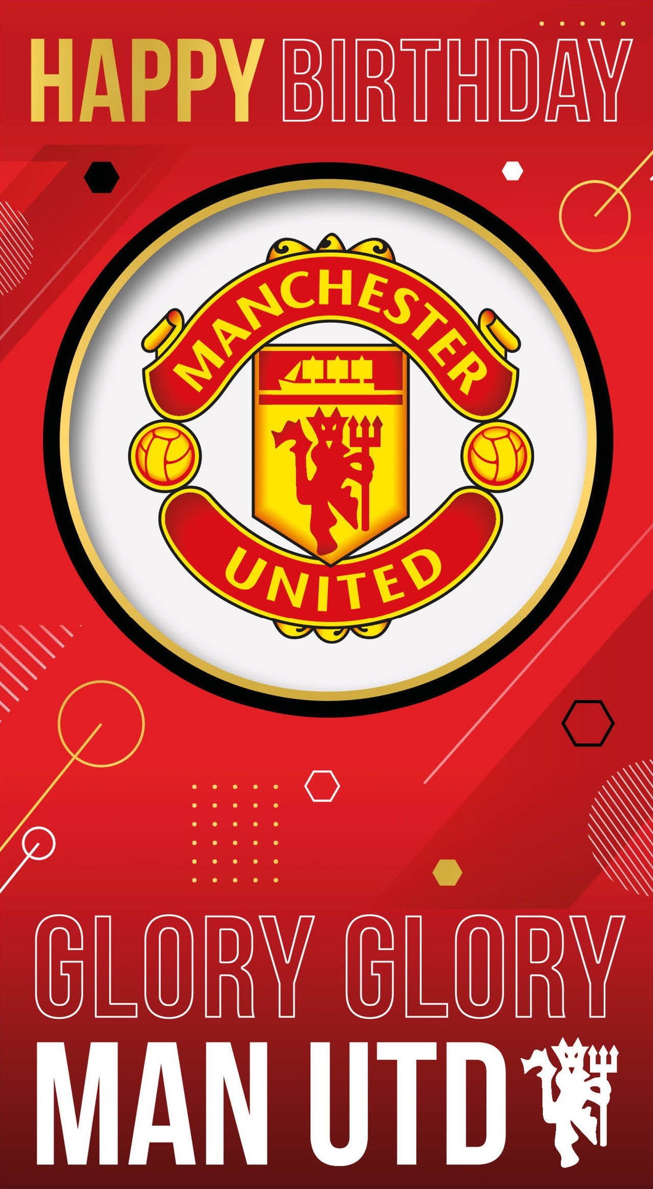Happy Birthday Manchester Utd. FC
