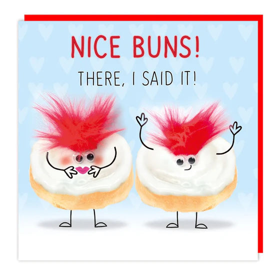 Happy Valentine's Day Fluff Buns Card