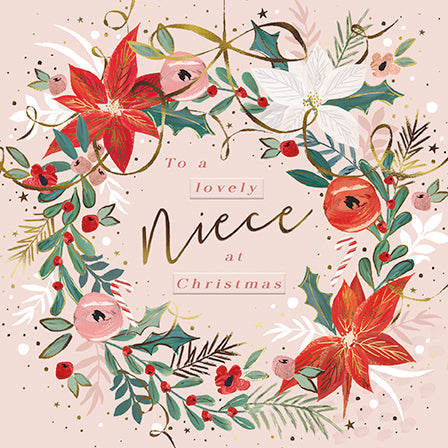 To A Lovely Niece Christmas Wreath