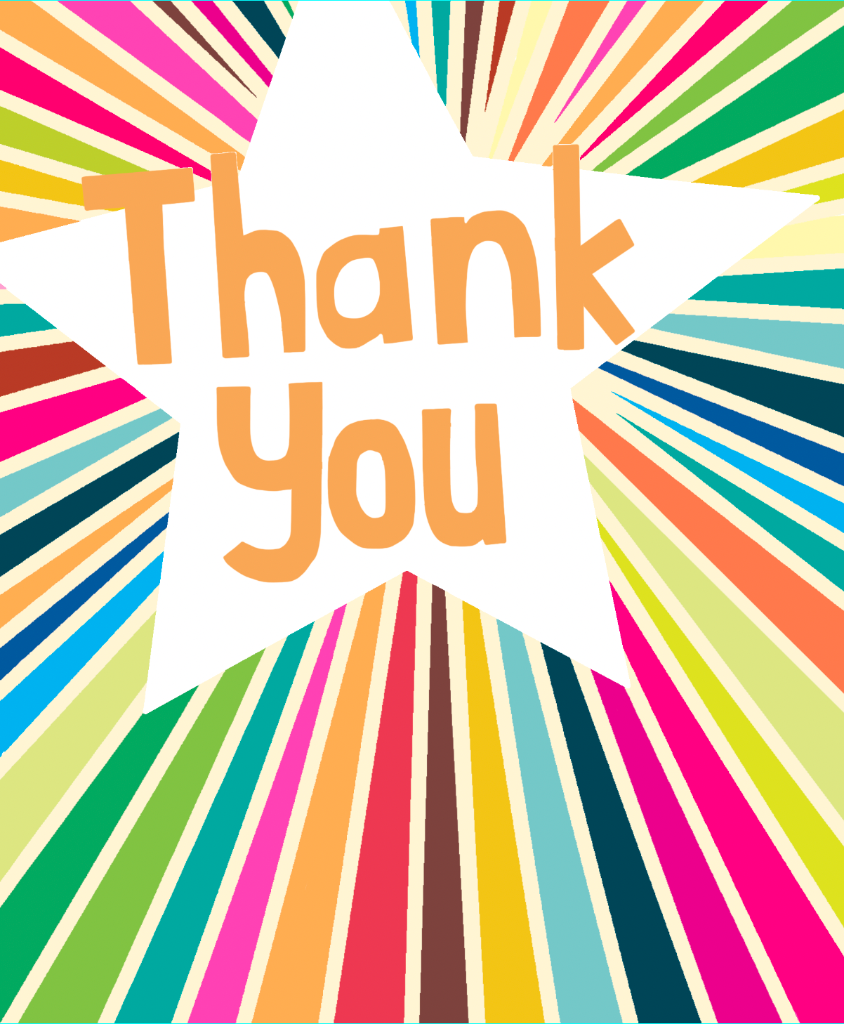 Thank You Beaming Star