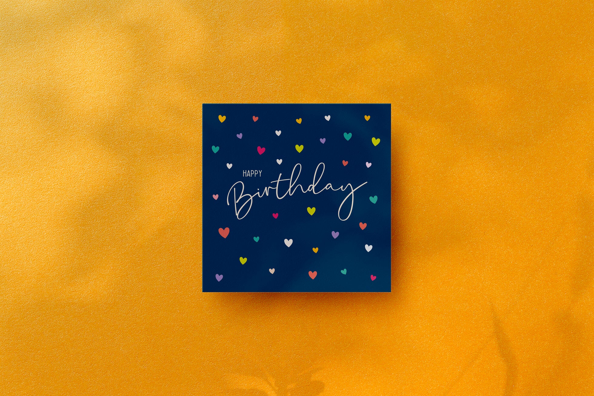 Instant Classics - Birthday Coloured Hearts