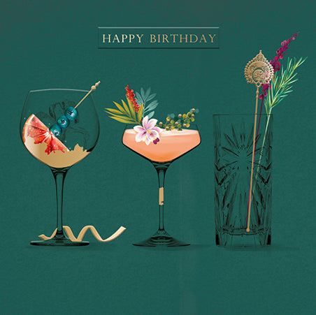 Happy Birthday Fancy Cocktails