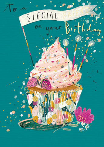 Friend Birthday Special Cupcake