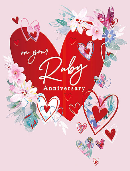 40th Ruby Wedding Anniversary