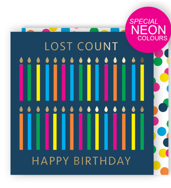 Candles Birthday Card