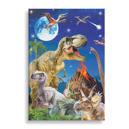 3D Notebook A5 Dinosaurs