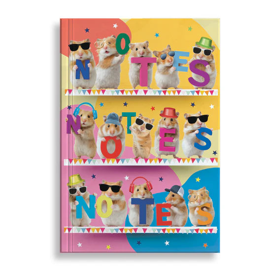 3D Notebook A5 Cool Hamsters