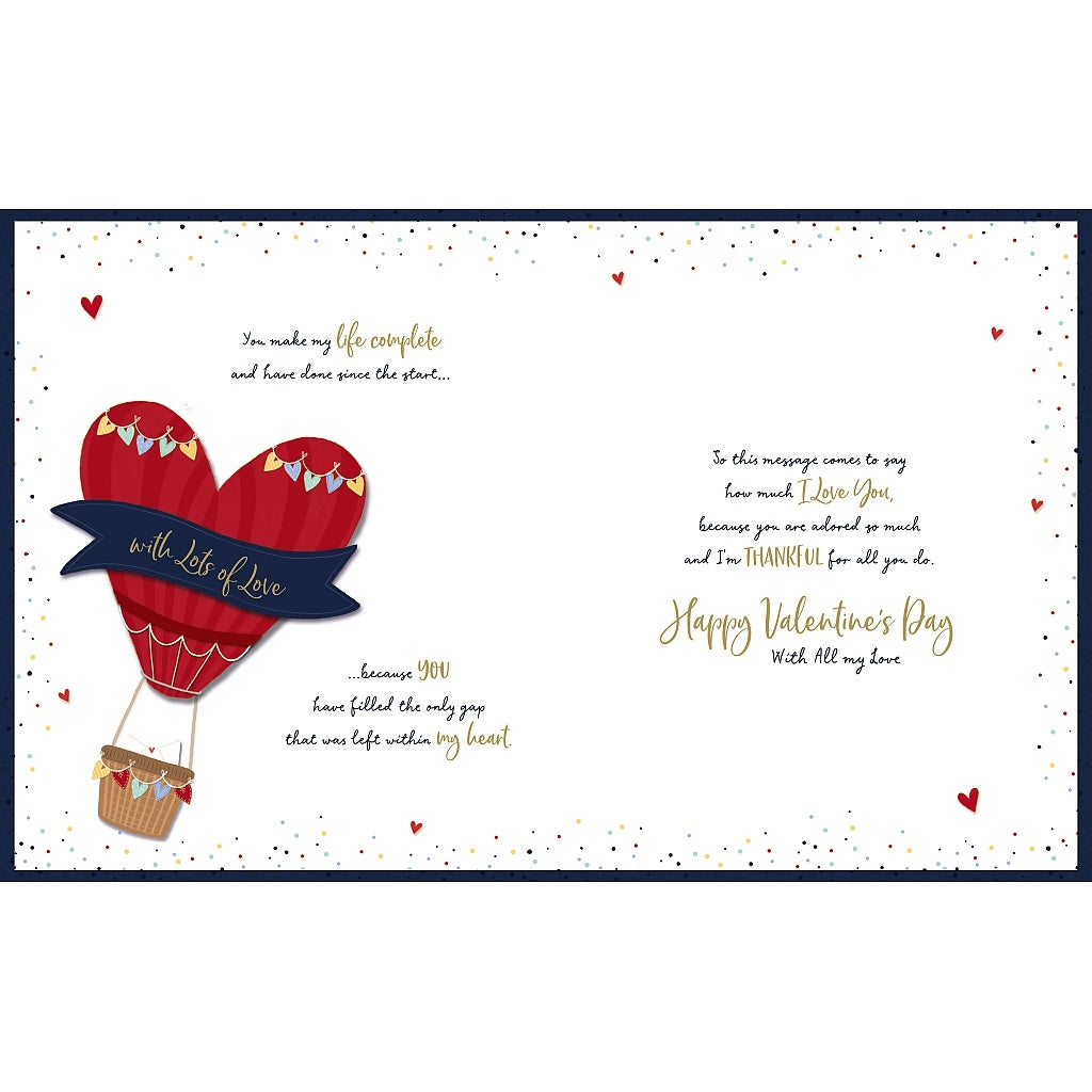 Boxed Valentine's Card One I Love