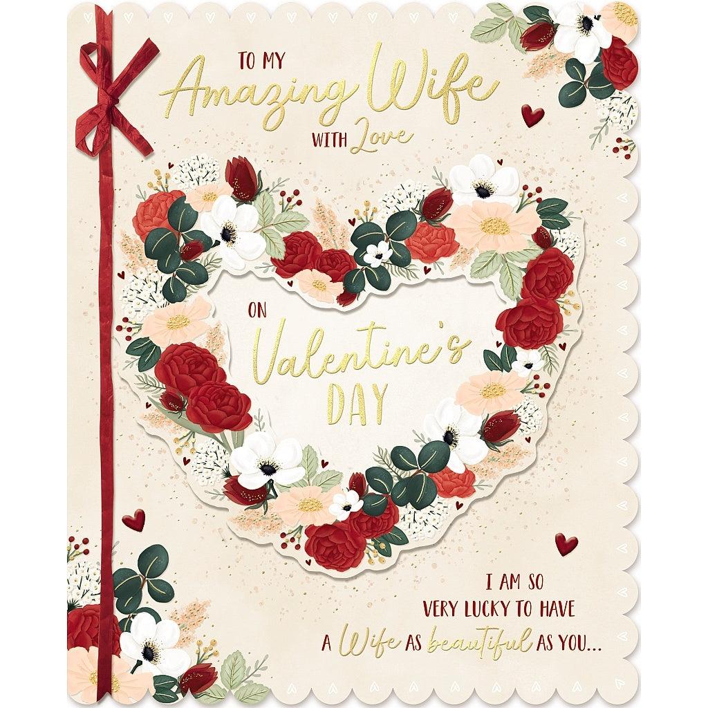 Boxed Valentine's Card Wife