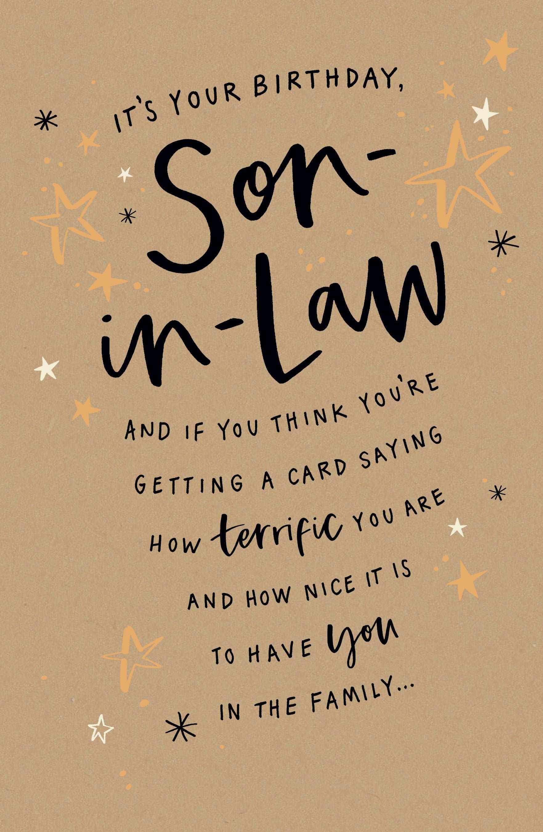 Son-in-law Birthday Humour