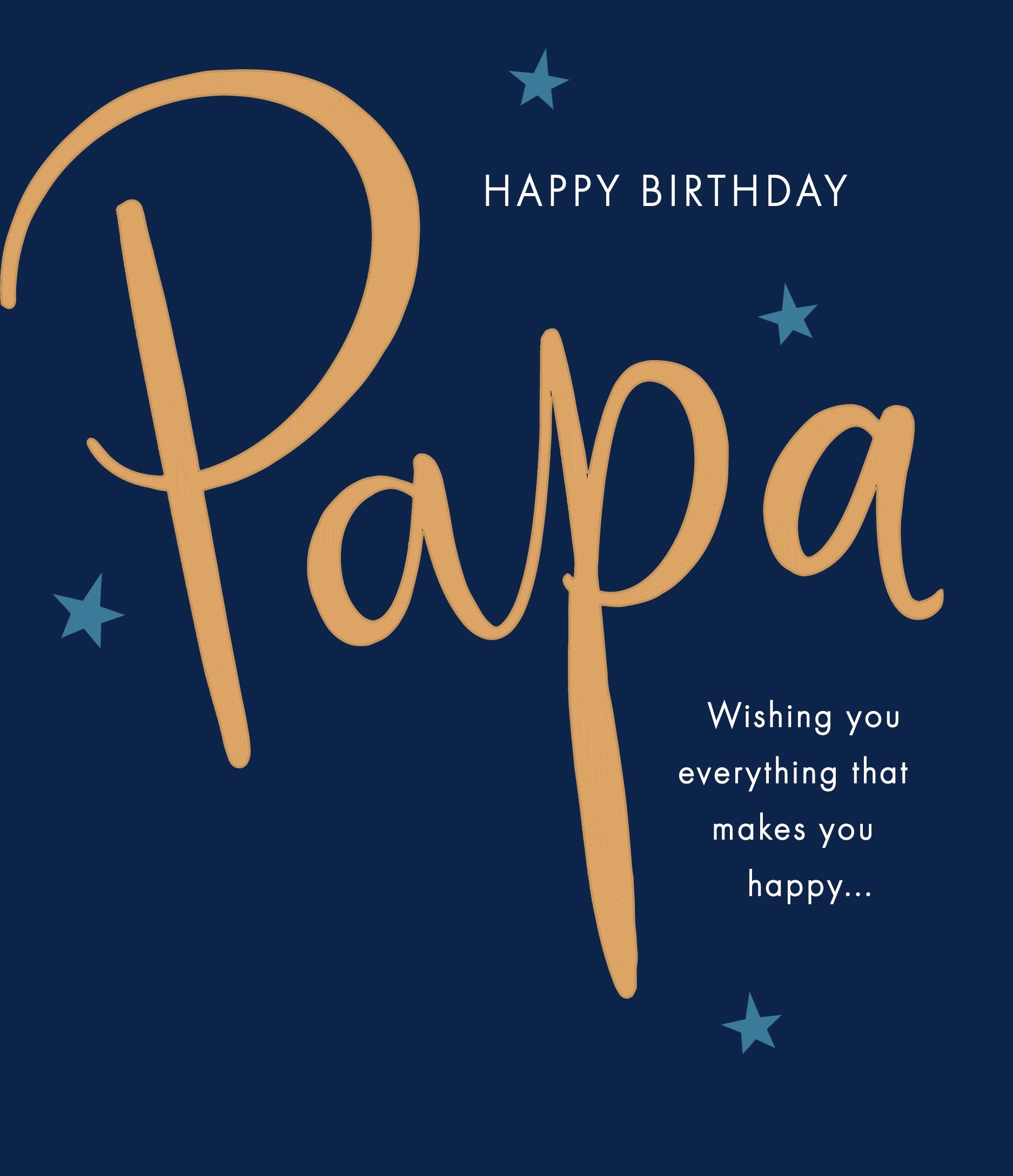 Birthday Card Papa Boofle