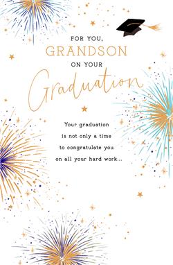 Grandson Graduation Card