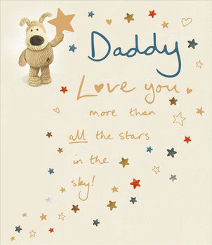 Daddy Boofle Father's Day Card