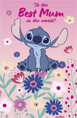 Stitch Disney Mother's Day Card