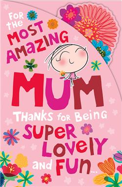 Most amazing Mum Mother's Day Card