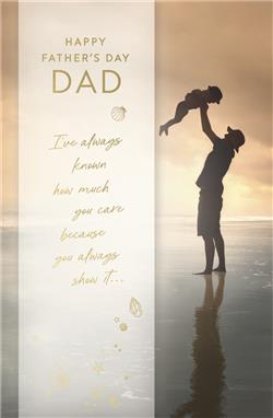 Sentiment words Father's Day Card