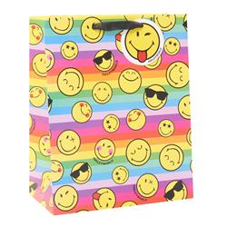 Gift Bag Large Portrait-Smiley World