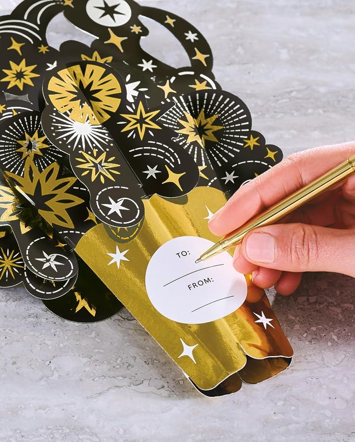 3D Pop Up Bottle Topper Cheers Design