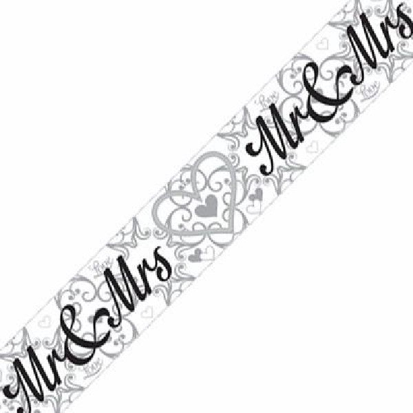 Mr & Mrs Wedding Banner