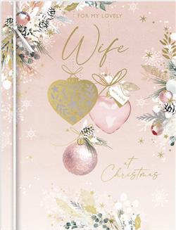 Wife Festive Robin Christmas Card